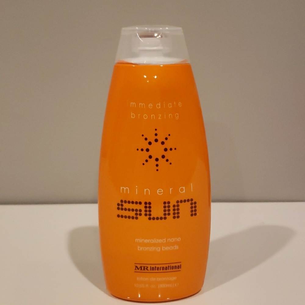 Bronzing tanning lotion